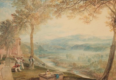 Kirkby Lonsdale Churchyard by Joseph Mallord William Turner